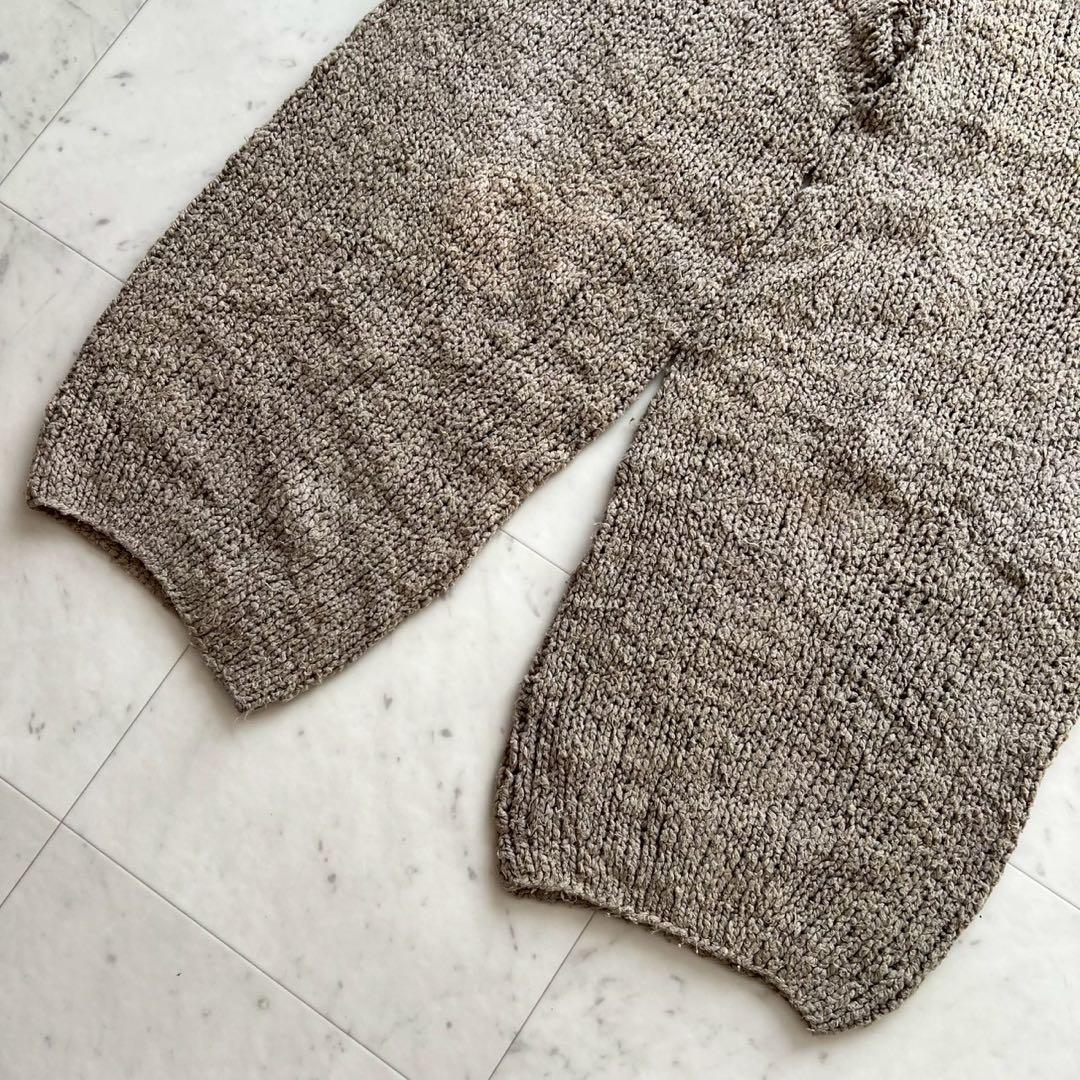 LAUREN MANOOGIAN ハンドニットパンツ ベージュ