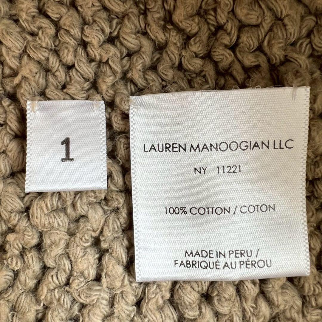 LAUREN MANOOGIAN ハンドニットパンツ ベージュ