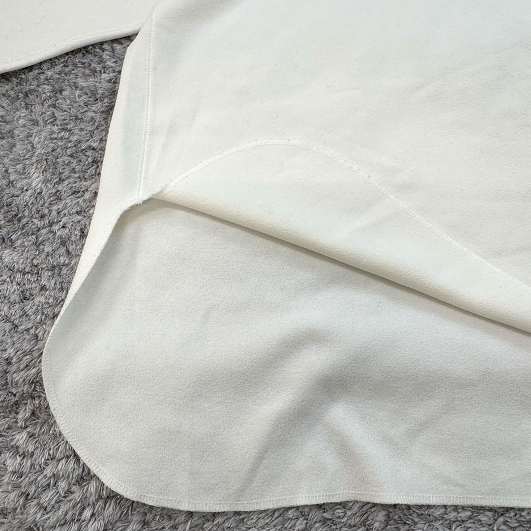 Nori 　s3037　ウィムガゼット【F】白系 Vガゼット長袖プルオーバ