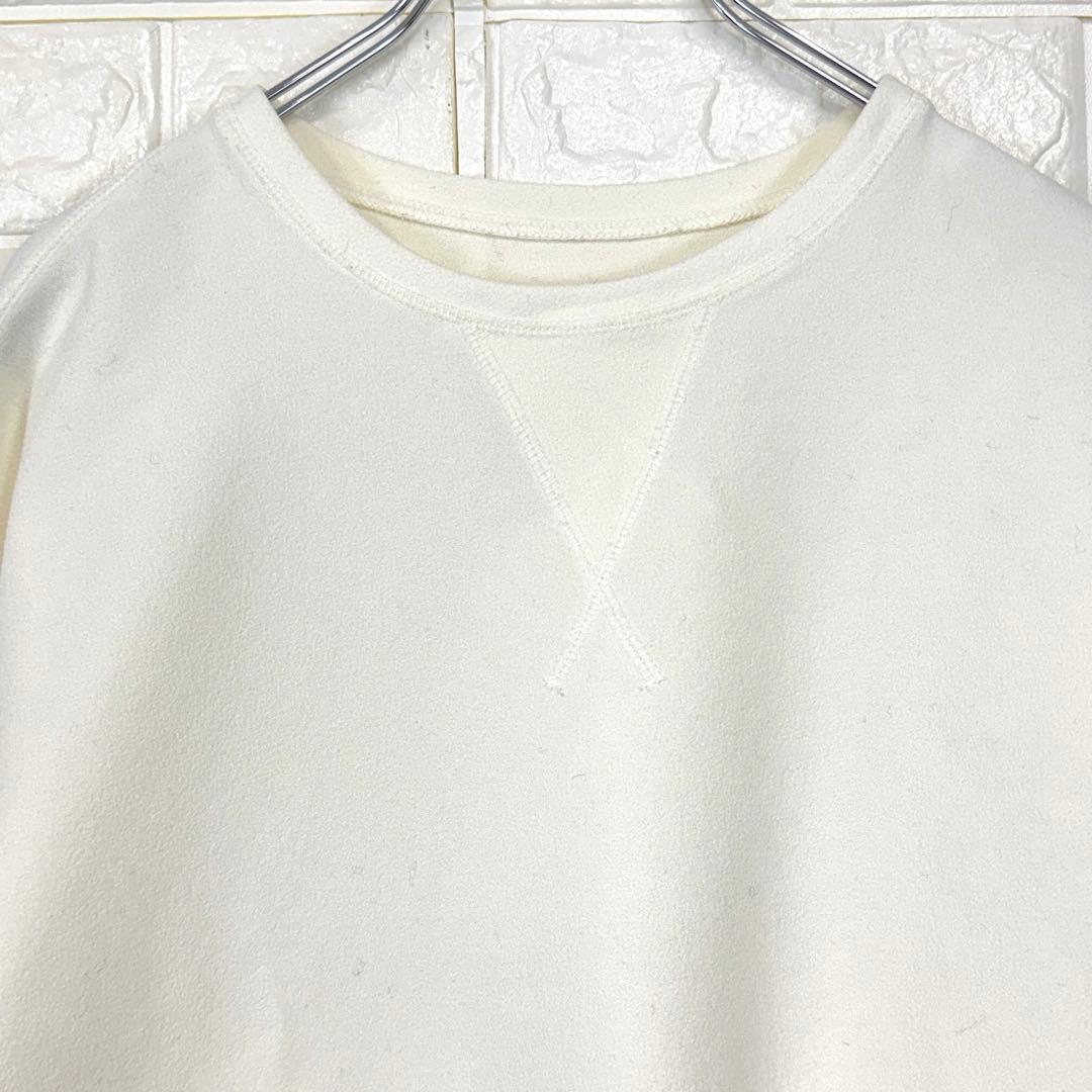 Nori 　s3037　ウィムガゼット【F】白系 Vガゼット長袖プルオーバ