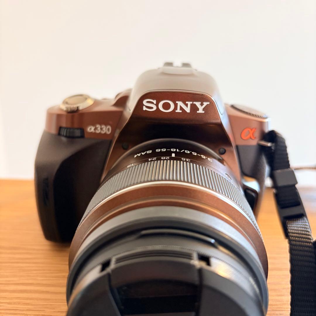 レア 希少 α330 ブラウン ジャンク SONY α デジタル一眼レフカメラ