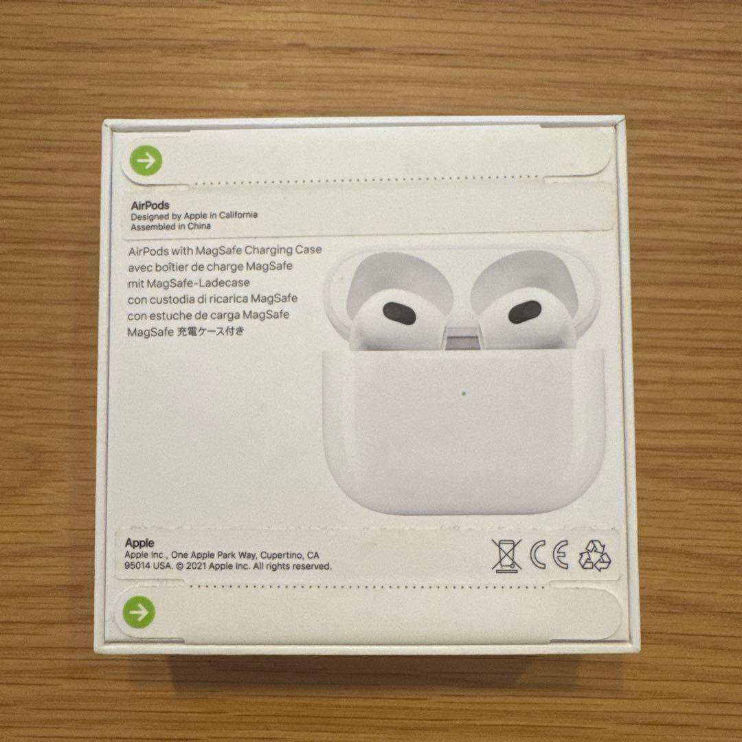 【新品】AirPods(第3世代) MagSafe充電可