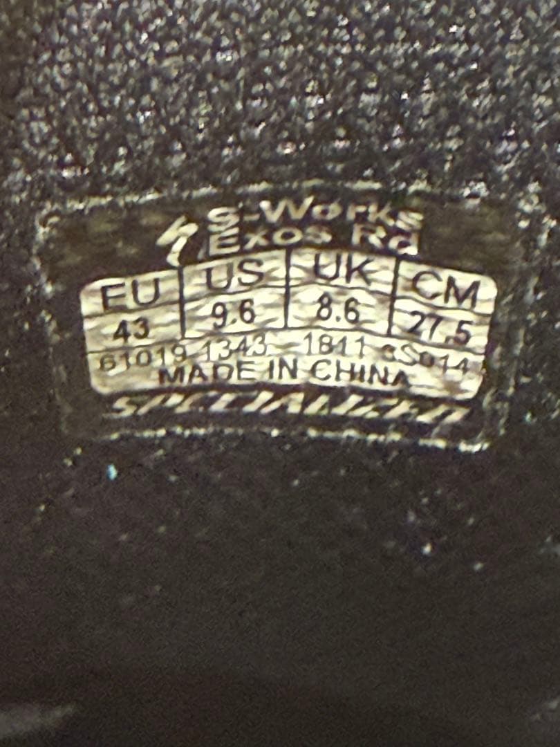 Specialized S-Works Exos シューズ 43 EU