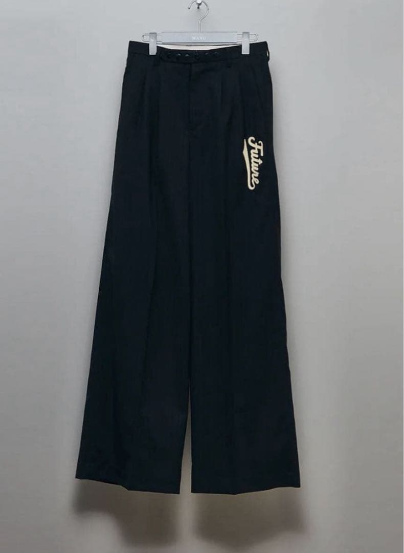 パンツ MASU 22AW future wide trousers size46