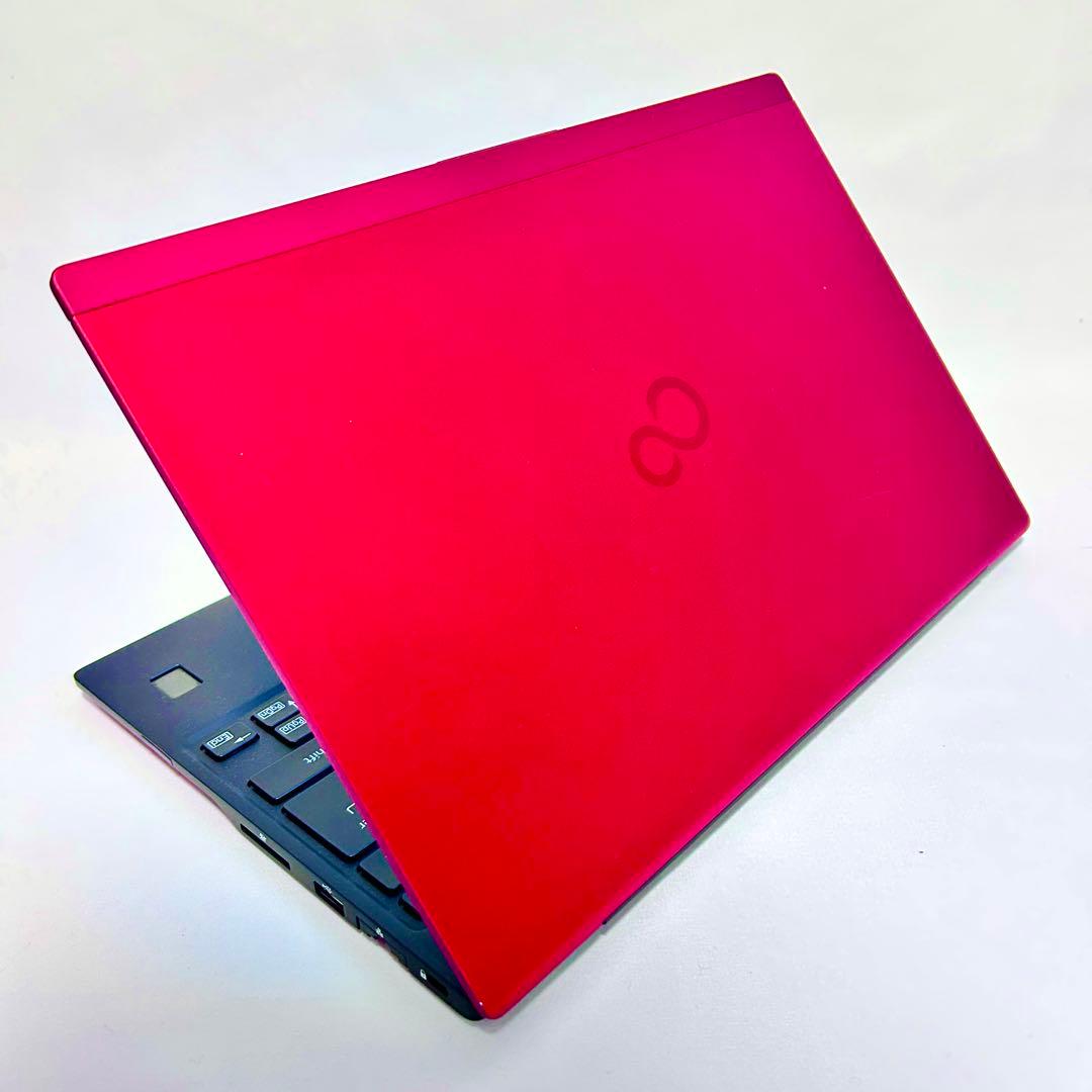 【バッテリー極上・レア赤】LIFEBOOK ｜第10世代i5・高速SSD