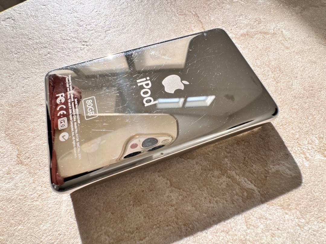 iPod classic 5.5世代 80GB 新品バッテリーレアwolfson