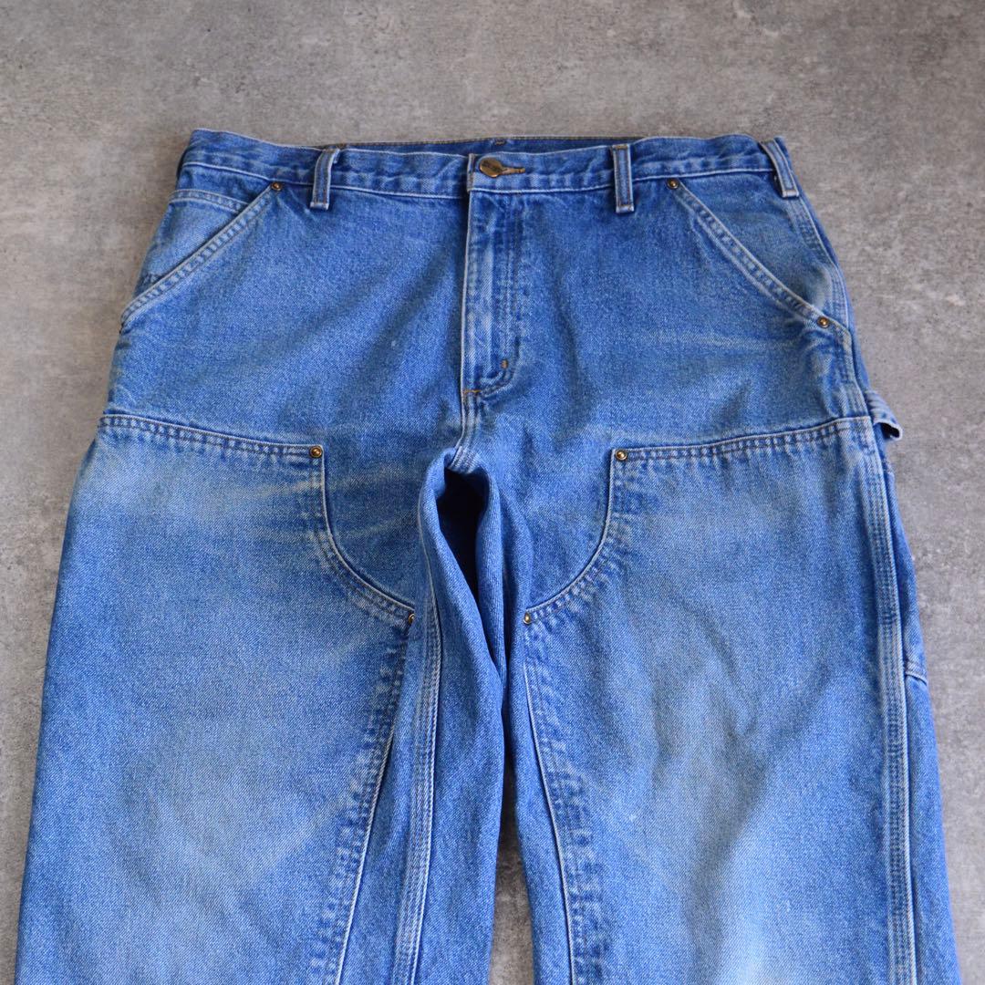 carhartt ダブルニー デニム ワークパンツ ペインターパンツ