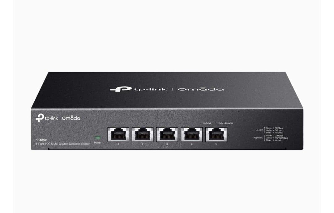 TP-Link DS105X Omada 10Gポート スイッチングハブ