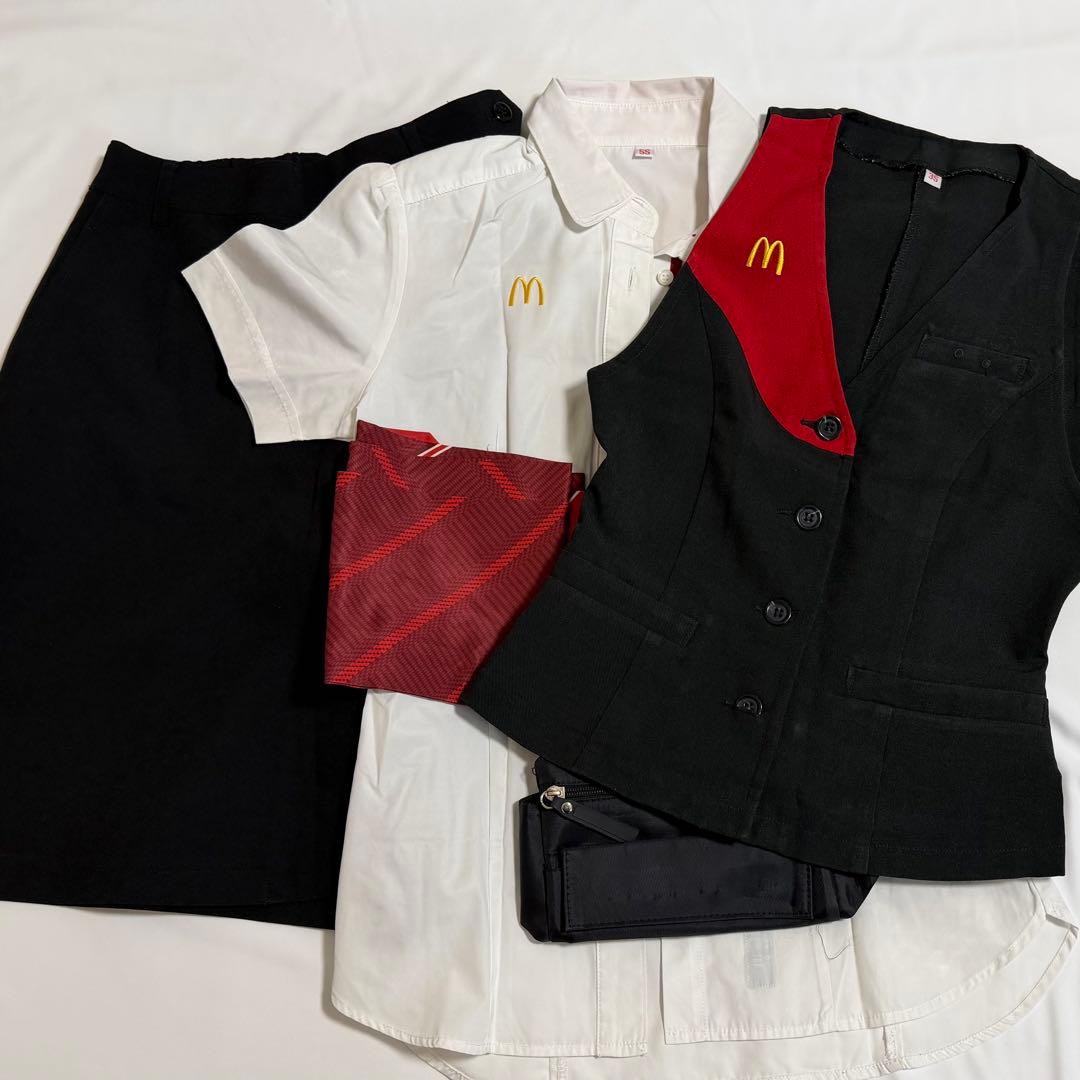 マクドナルド GEL 女性制服 セット 本日まで
