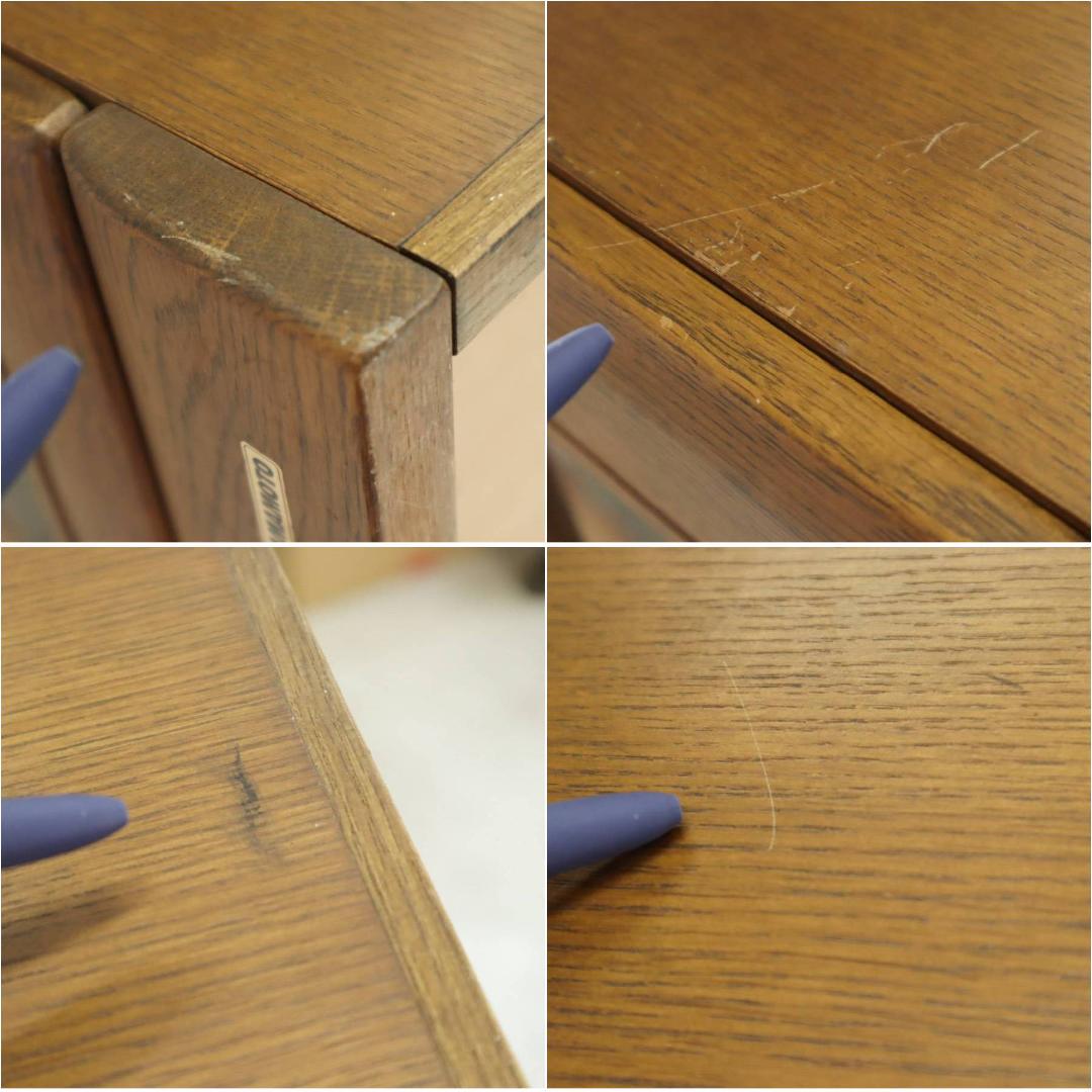 値下浜本工芸 ナラ無垢 テレビボード 幅120cm テレビ台 ローボード 国産