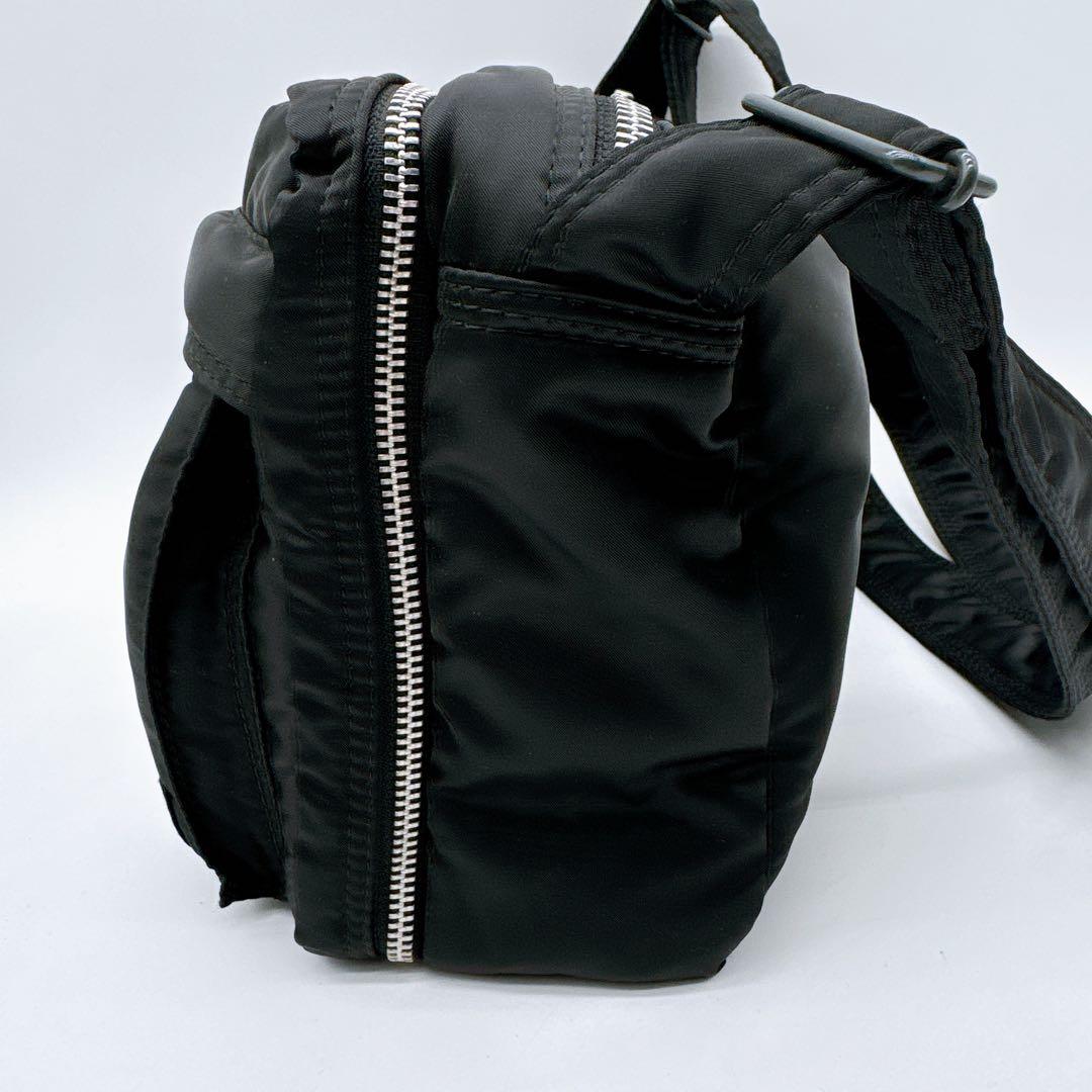 【PORTER】タンカー ショルダーバッグ (L) ブラック 2層