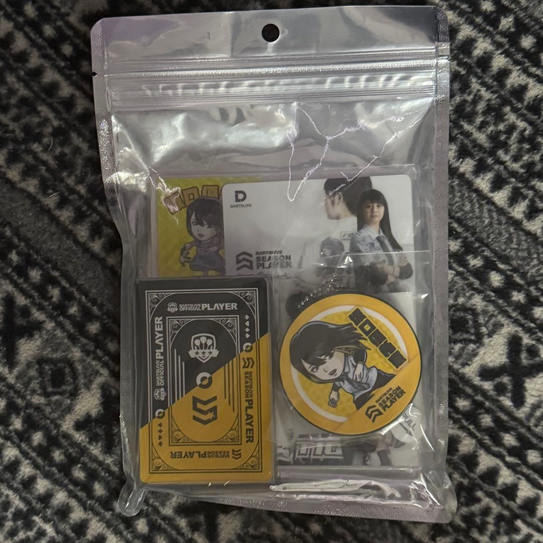 DARTSLIVEカード 日本ダーツ祭り 坂口優希恵　プレイヤーグッズ
