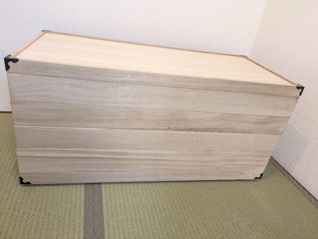 桐箱　4段　衣装ケース