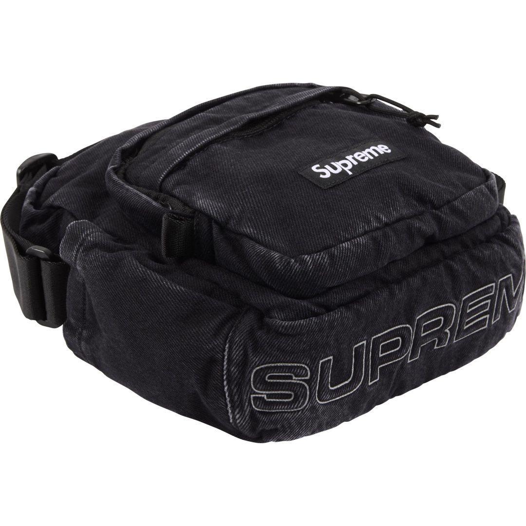新品未使用　Supreme Denim Shoulder Bag black