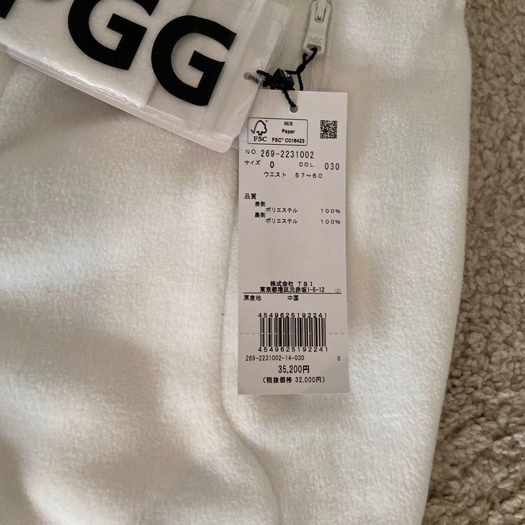 パーリーゲイツ　PGG フリースジョガーパンツ　0 冬用