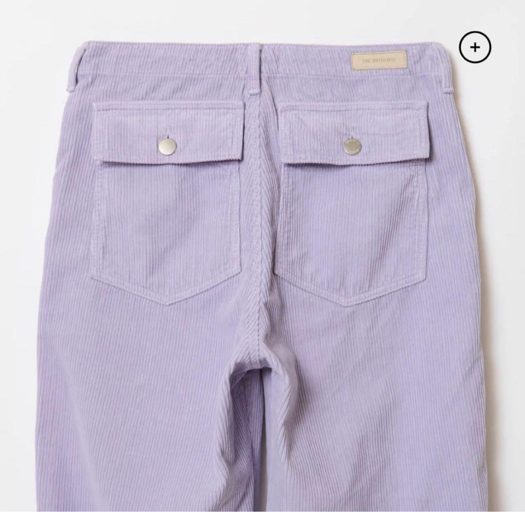 パンツ SHISHIKUI CORDUROY BAKER /L.PURPLE