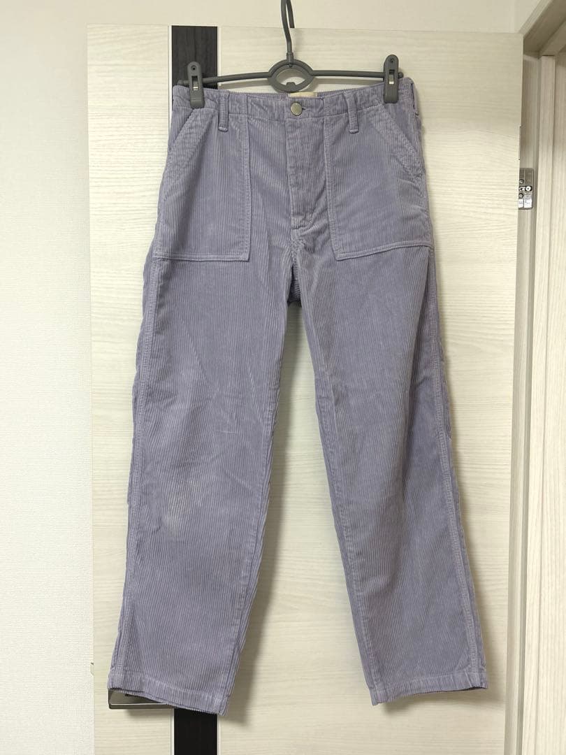 パンツ SHISHIKUI CORDUROY BAKER /L.PURPLE