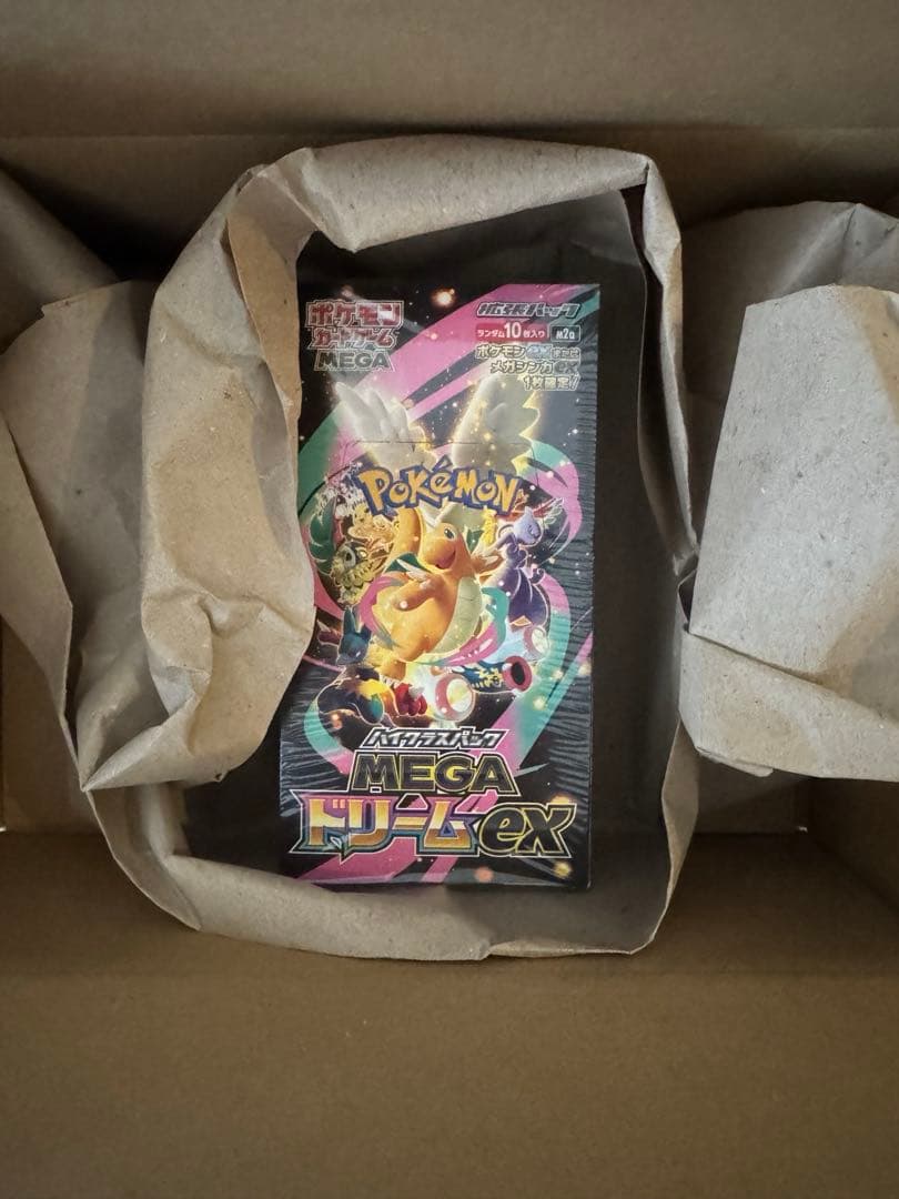 ポケモンカード　MEGA ハイクラスパック　MEGAドリームex シュリンク付き