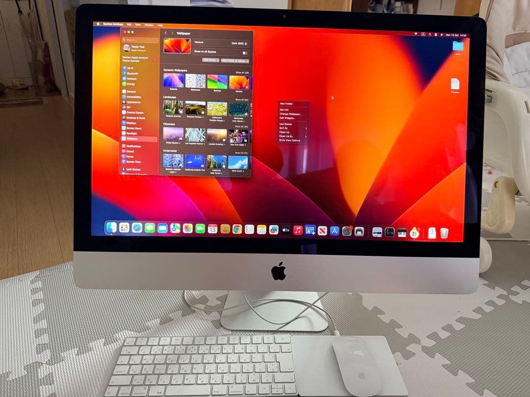 iMac 27インチ 2019（40GB RAM）