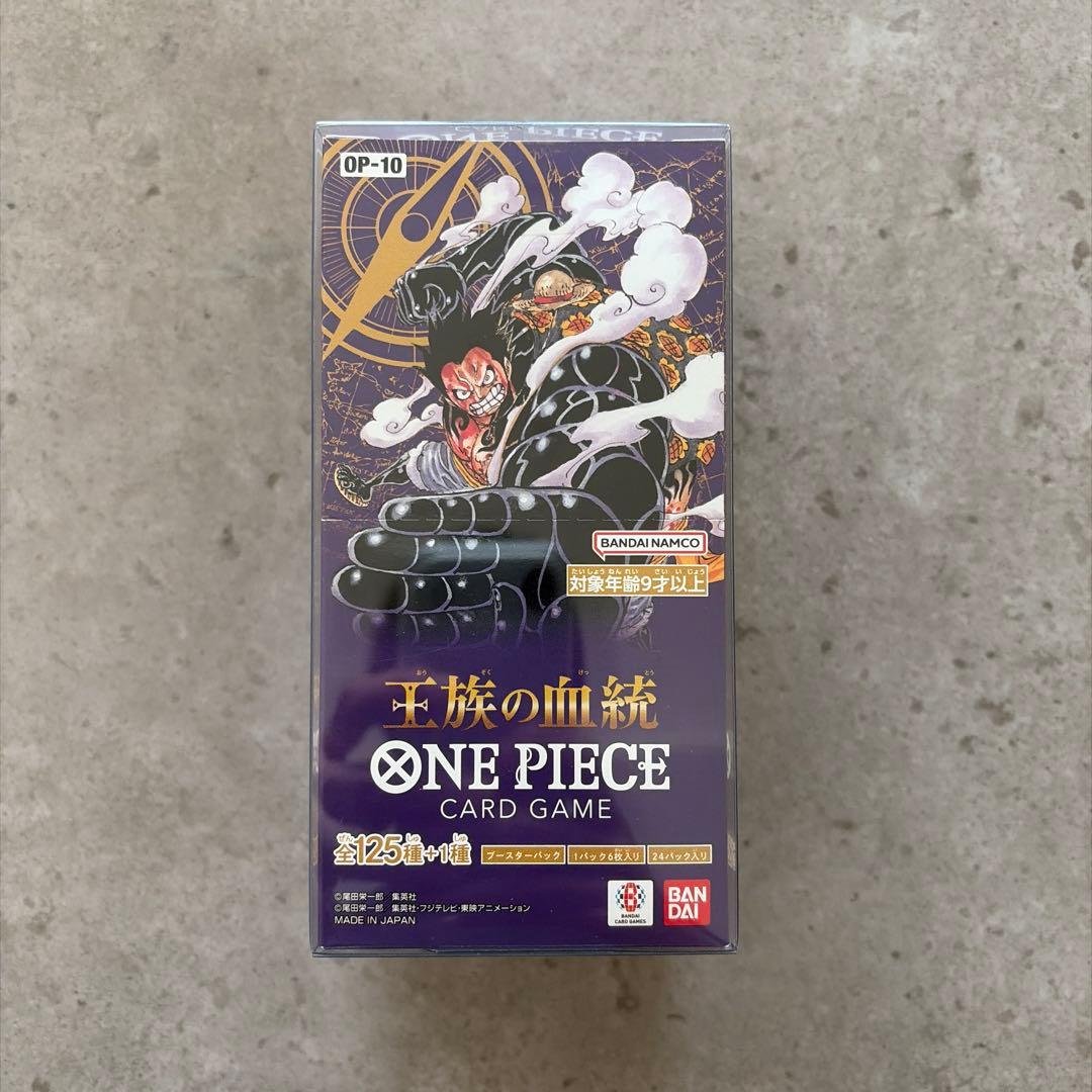 新品未開封ONE PIECE 王族の血統BOX未開封テープ付