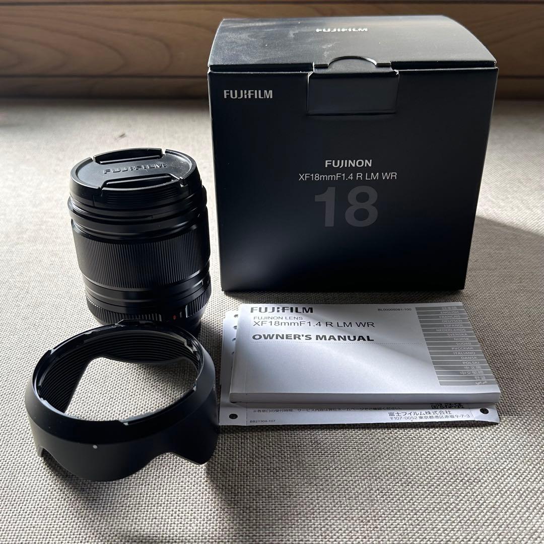 FUJIFILM XF18mmF1.4 R LM WR 富士フィルム Xマウント
