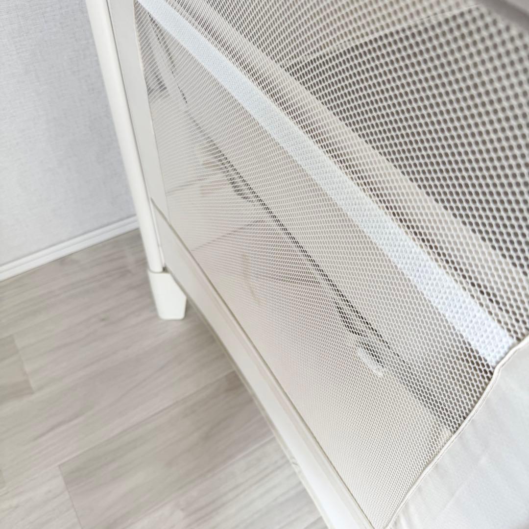 Aprica ベビーベッド ココネルエアープラス ホワイトベージュ