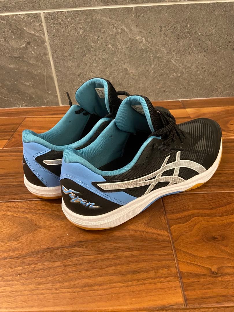 asics Gel-Task バレーボールシューズ ブラック/ブルー　28.0