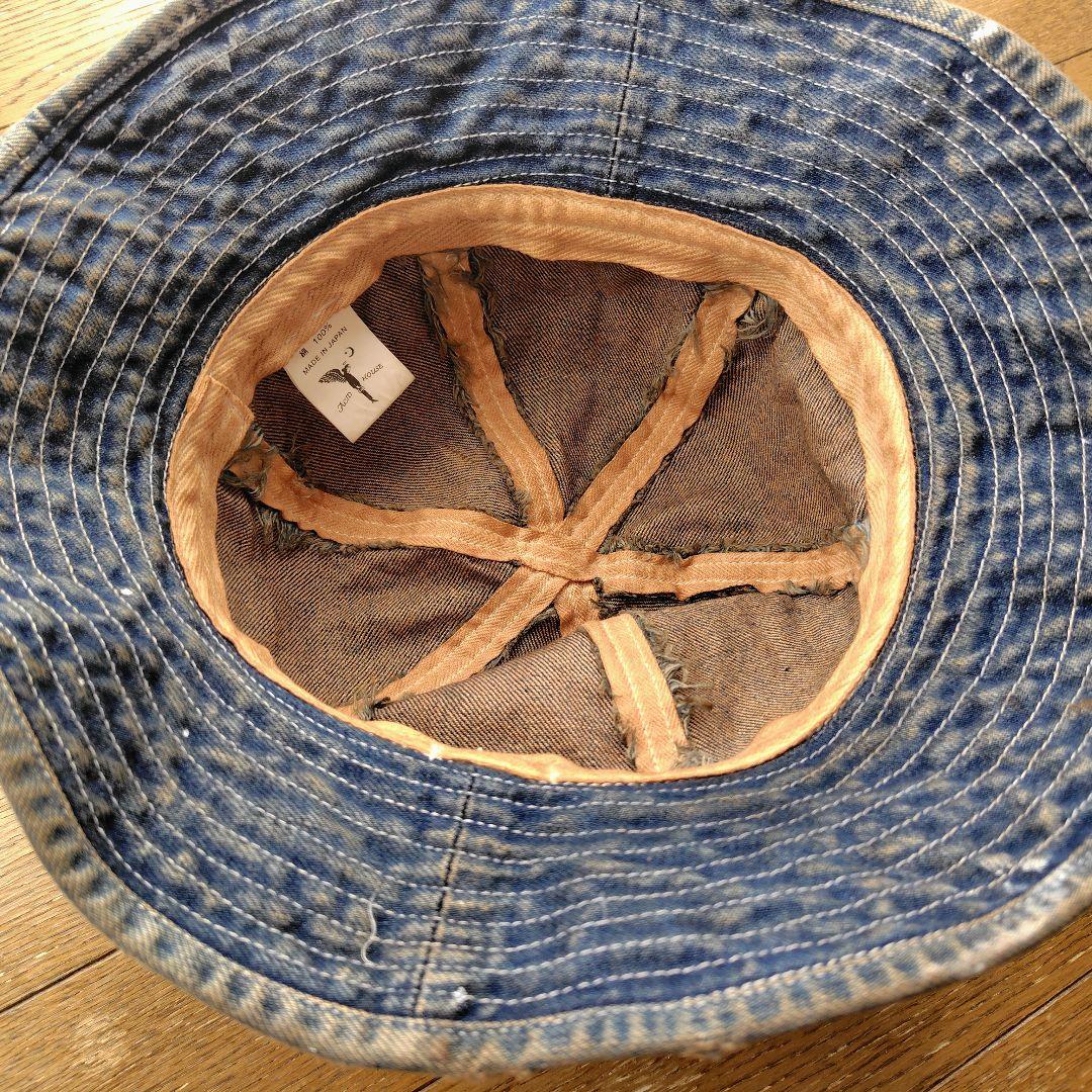 即完売 ACID HOUSE 備南染工 アーミーハット デニム 児島