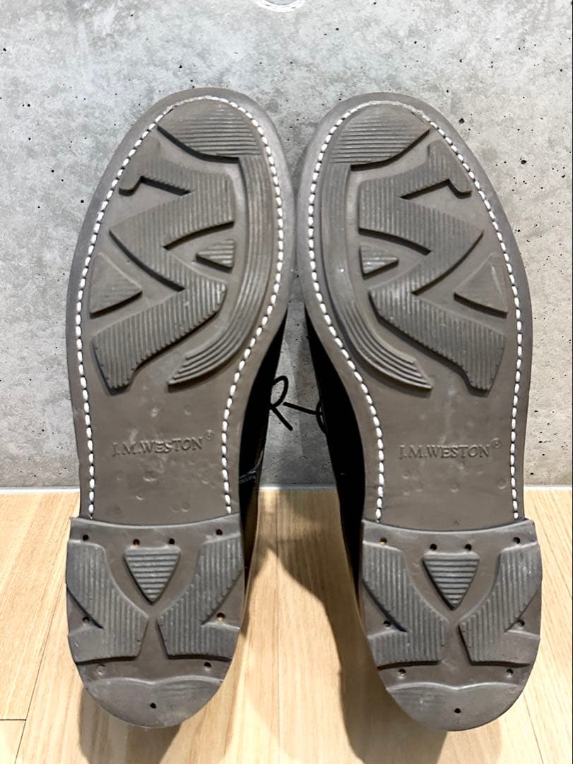 J.M. WESTON 641ゴルフ　7D 美品　シューツリー付き