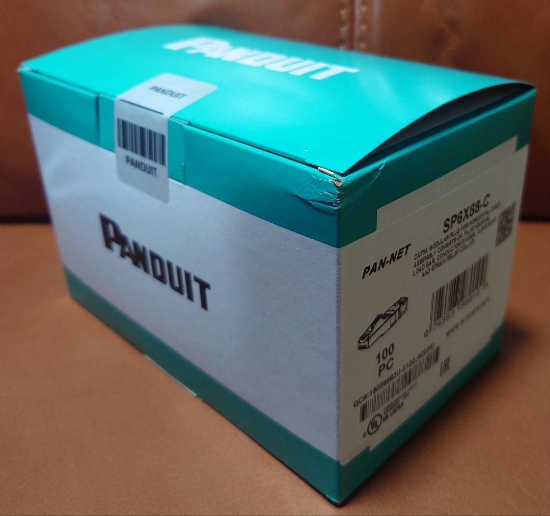 PANDUIT CAT6A モジュラー SP6X88-C 100個　新品