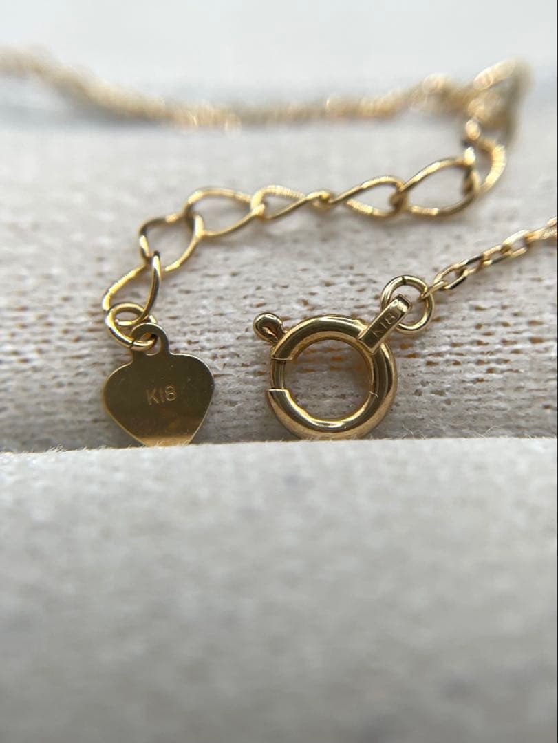 専用JA165★高級 ダイヤモンド0.1ct K18 ネックレス