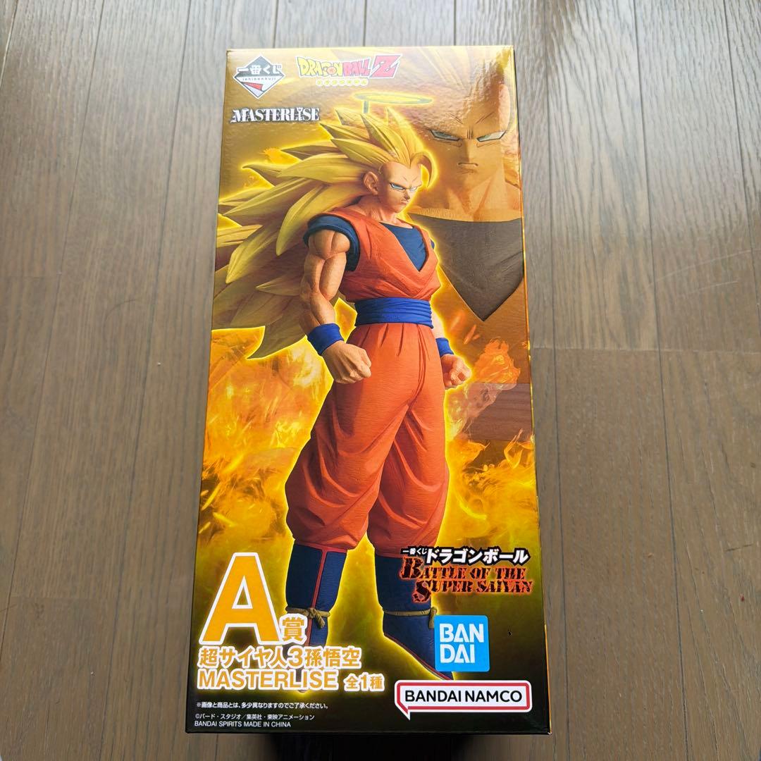 BANDAI MASTERLISE 超サイヤ人3 孫悟空一番くじA賞