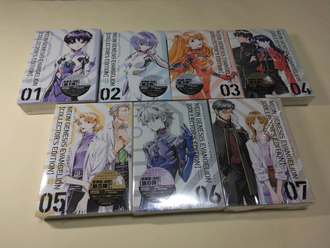 未開封多数■新世紀エヴァンゲリオン 愛蔵版 貞本義行 全巻 ■アクリルフィギュア