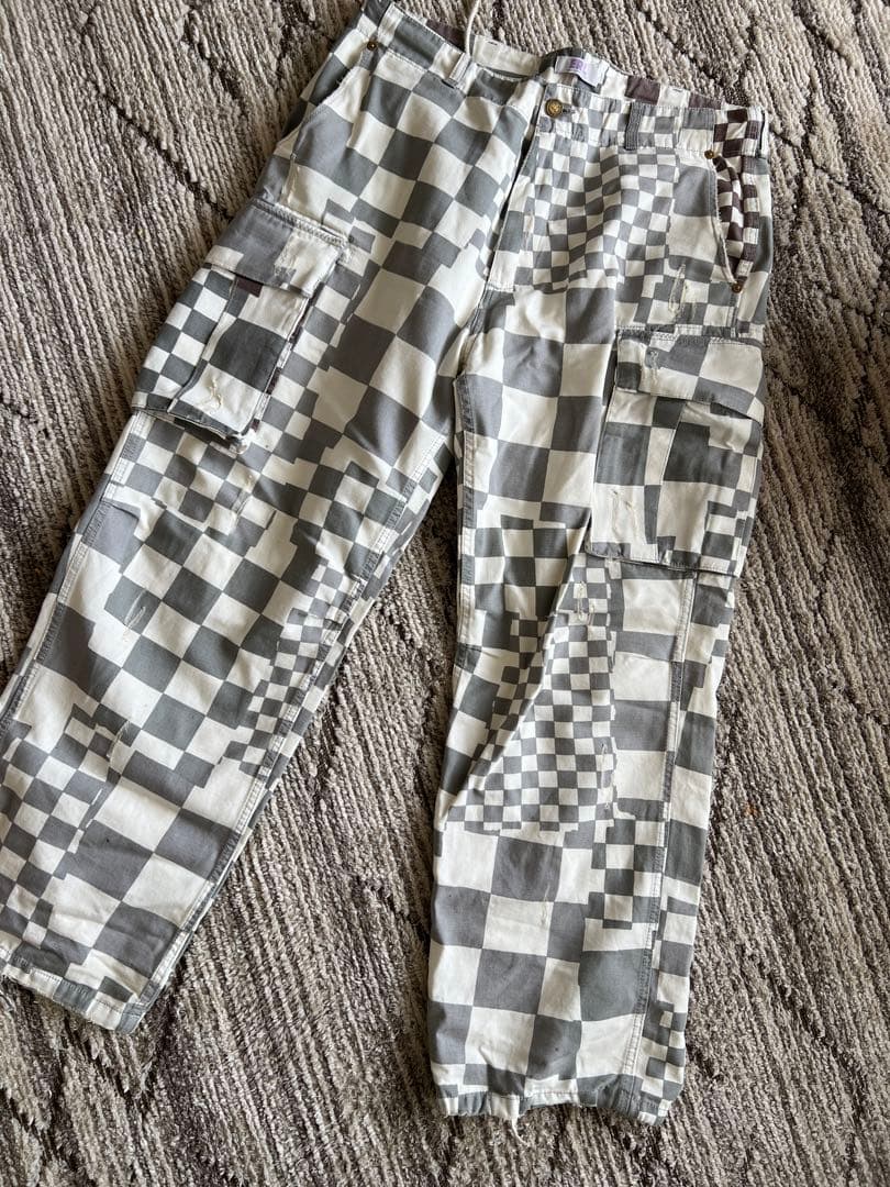 パンツ ERL UNISEX PRINTED CARGO PANTS WOVEN