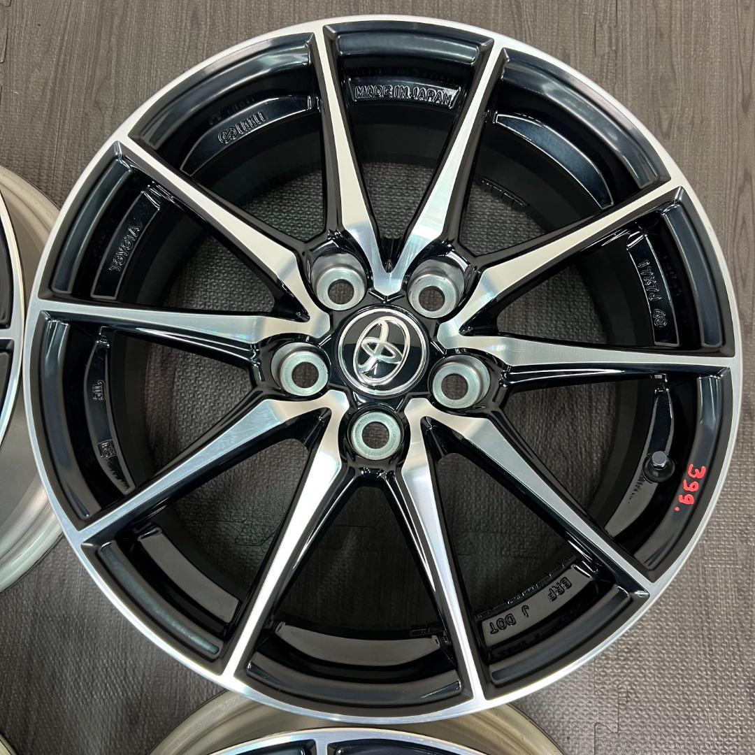 [美品] 純正ホイールGR YARIS ENKEI 17インチ