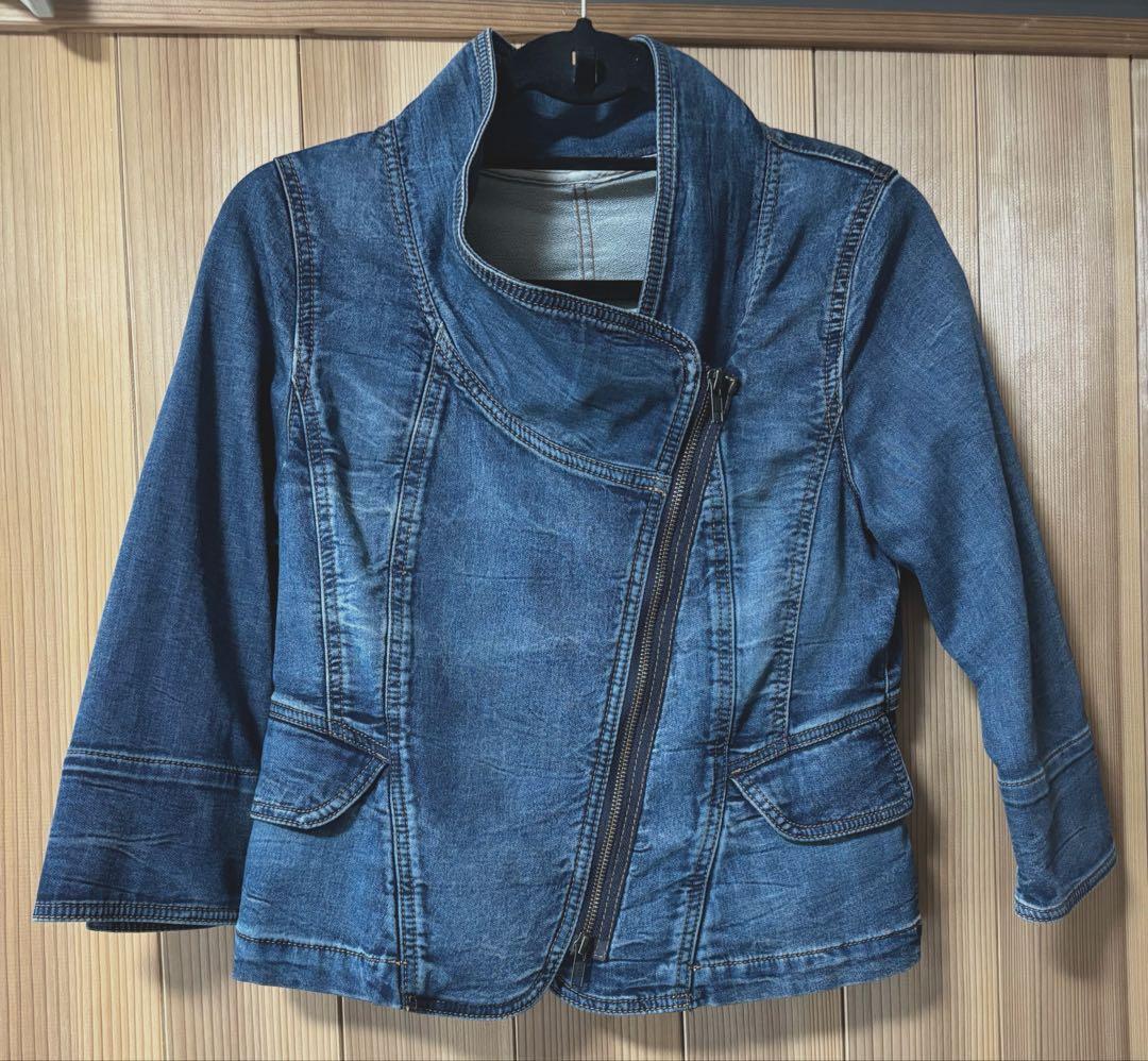 センソユニコ キューブキューブ デニムジャケット イム ジャンパースカート 2点