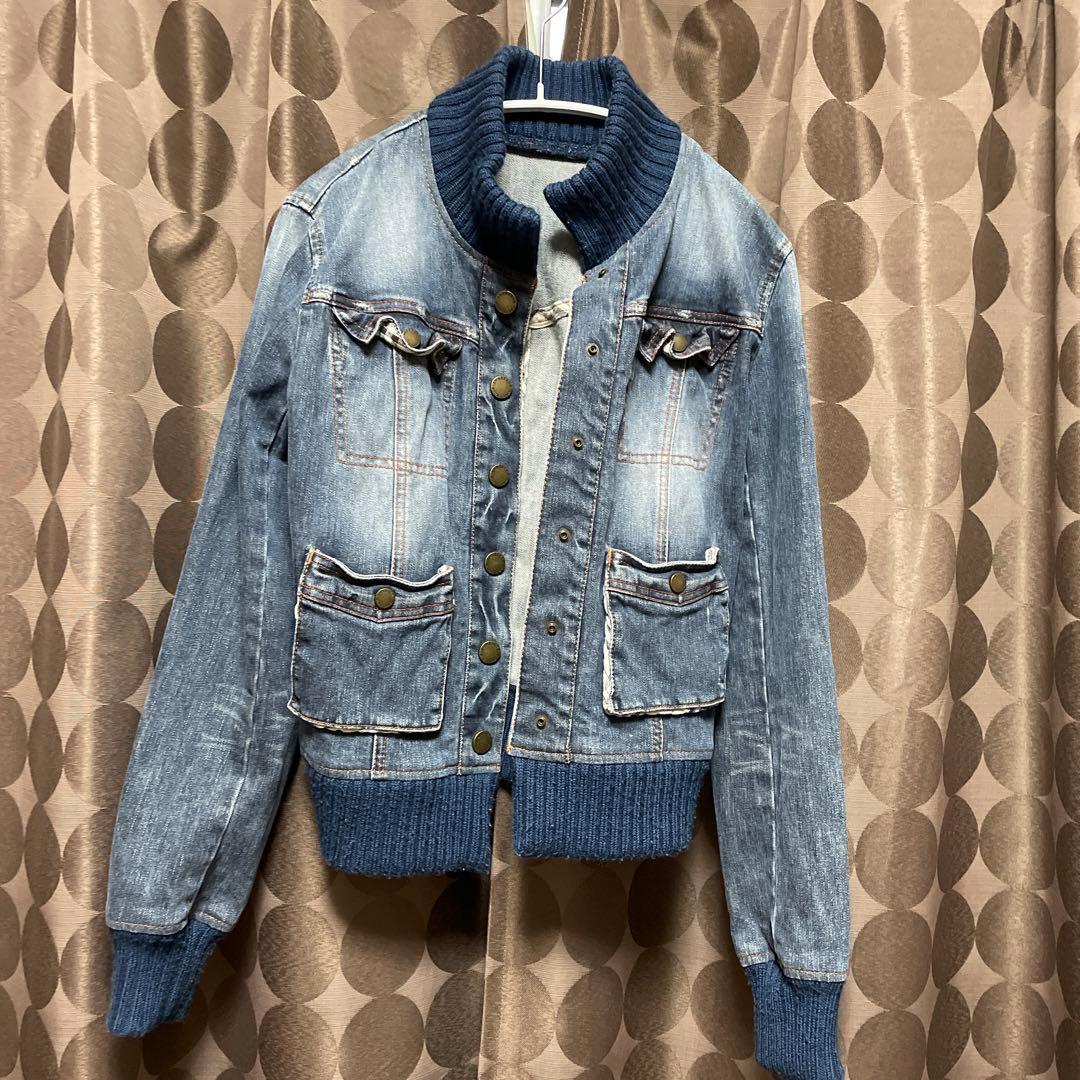 美品　バーバリー　ブルーレーベル　Gジャン