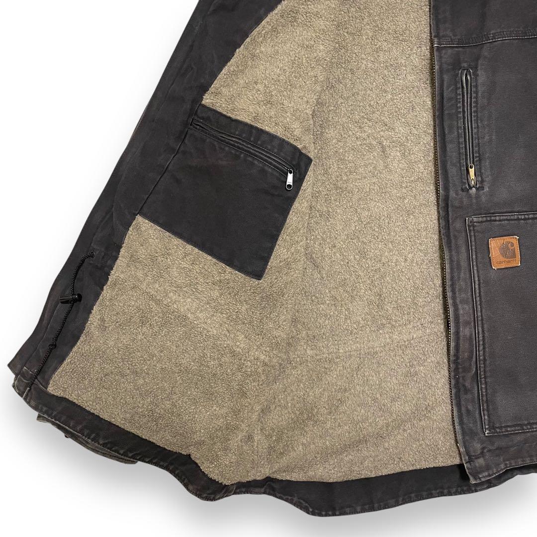 00s Carhartt シェルパラインドサンドストーンリッジコート XL