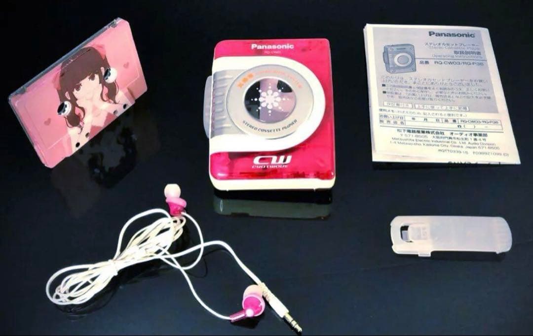 カセットプレーヤー Panasonic RQ-CW03 「 整備済み、完動美品」