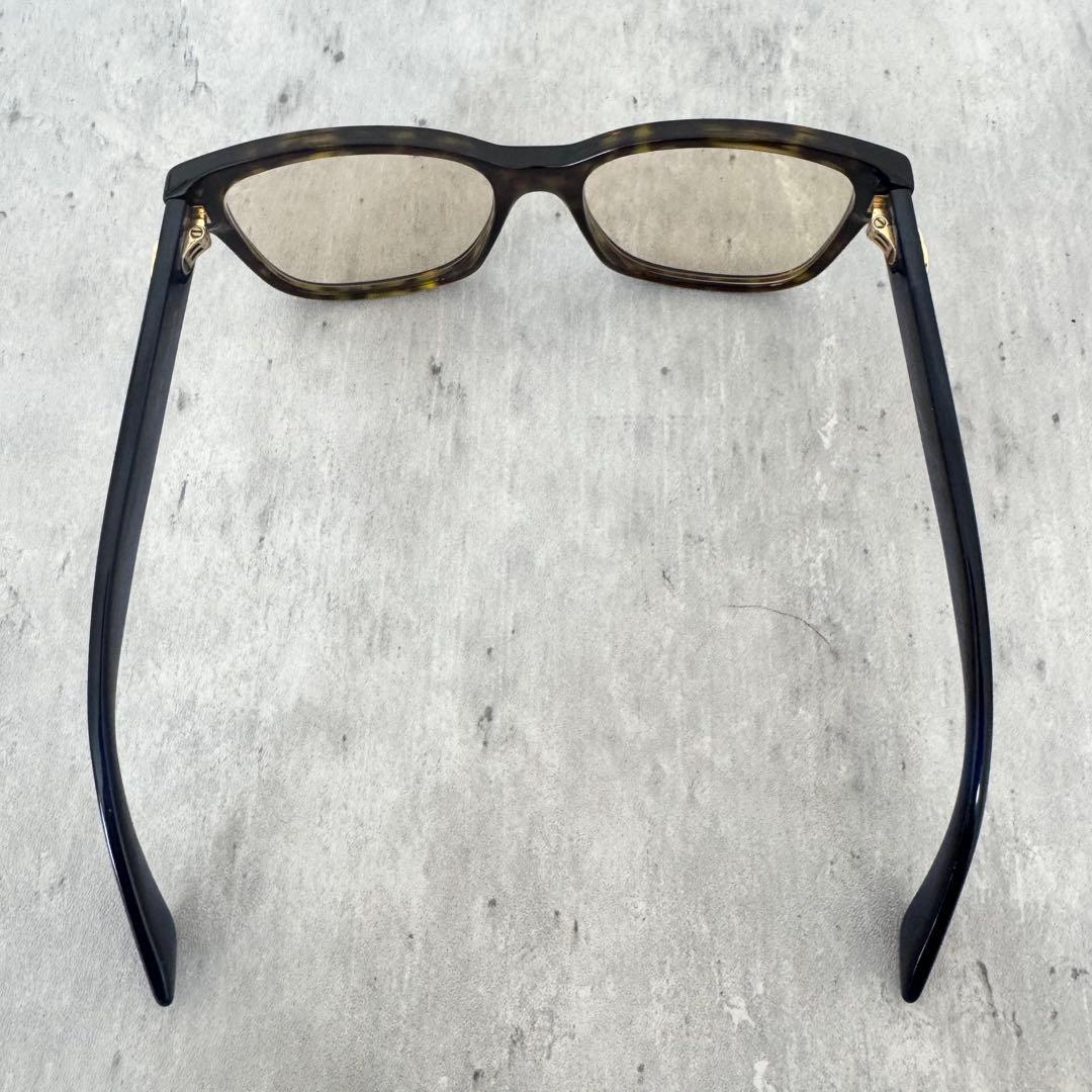 【美品】グッチ GUCCI サングラス ウエリントン シェリーライン 度入り