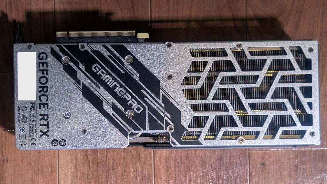 グラフィックボード・グラボ・ビデオカード GeForce RTX 4070 Ti GamingPro 12GB