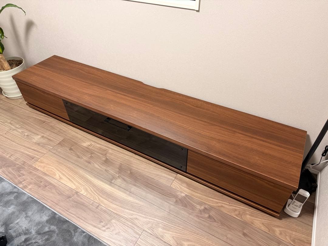ウォールナット テレビ台 210cm