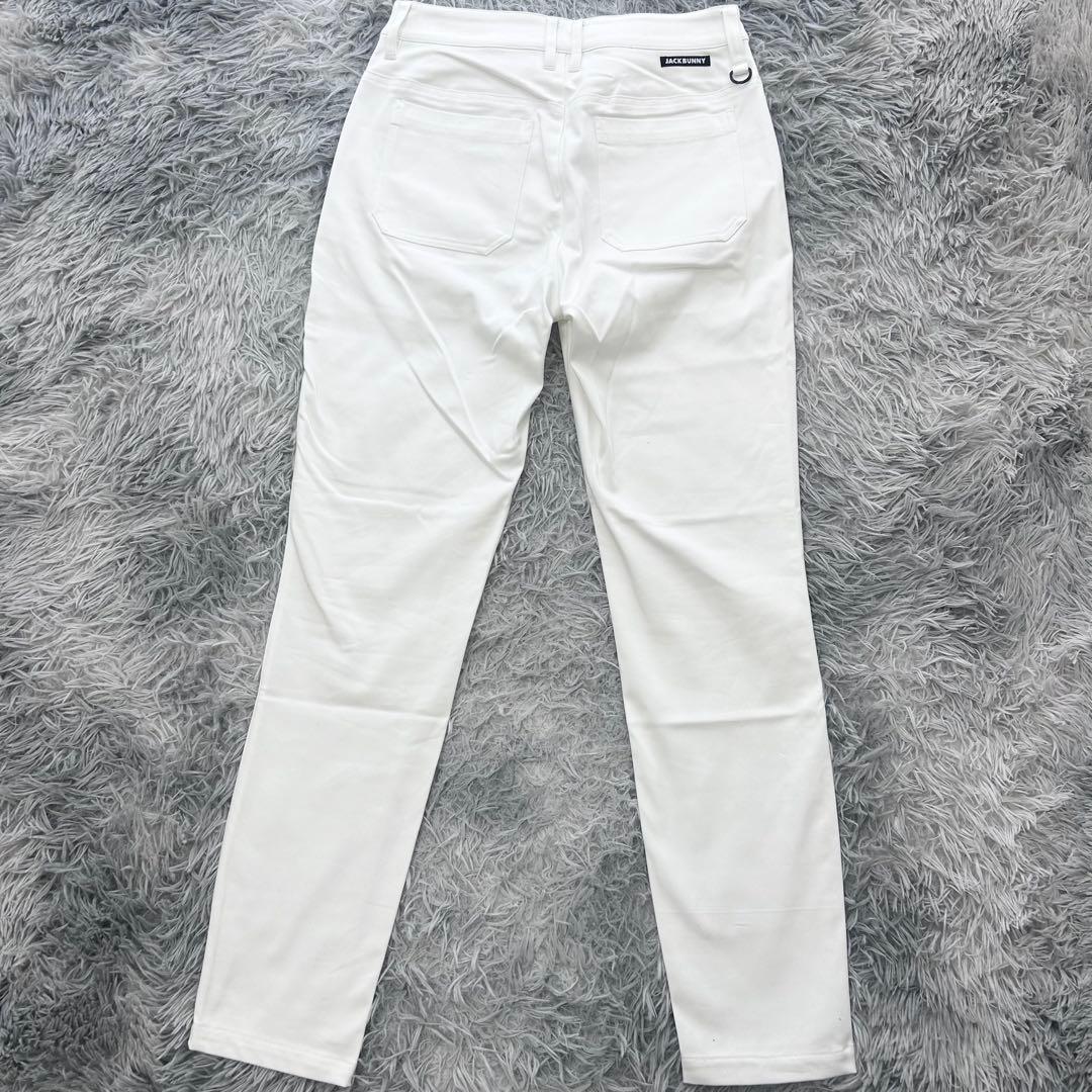 新品　ジャックバニー　パンツ　裏起毛　ストレッチ　ホワイト　サイズ1
