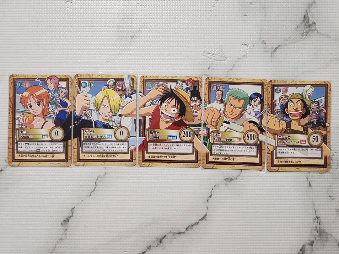 ワンピースカード　初期　ジャンプフェスタ　プロモカードセット