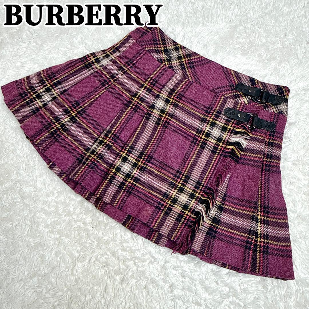 タグ付き✨ BURBERRY バーバリー ミニ スカート ノバチェック Y2K