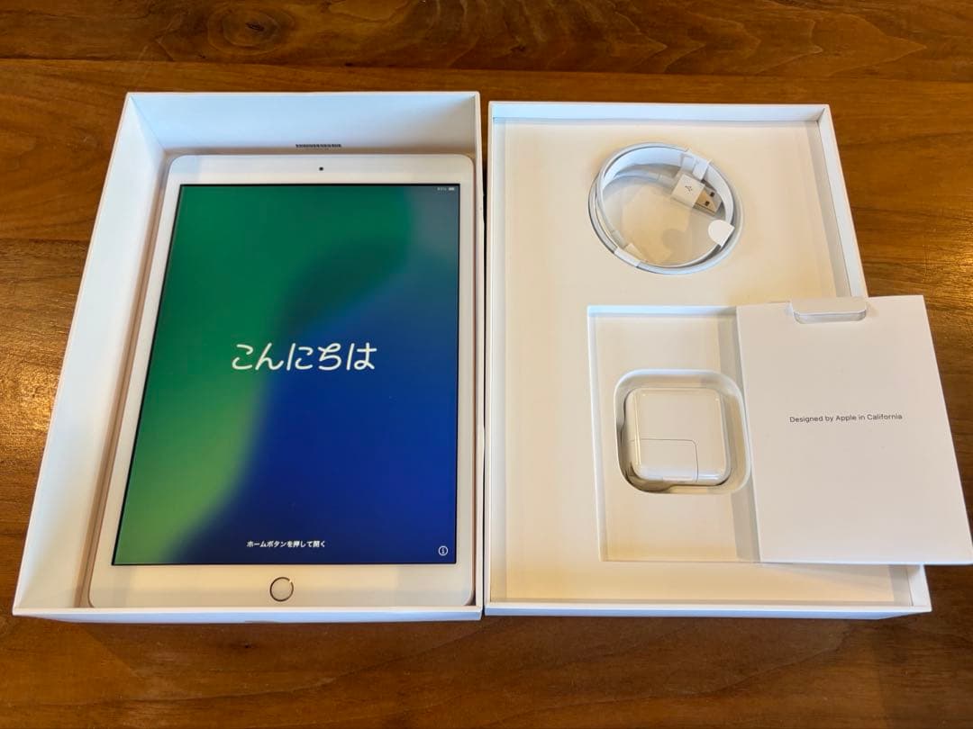 iPad（第7世代）ゴールド 32GB Wi-Fiモデル　美品　箱あり　おまけ有