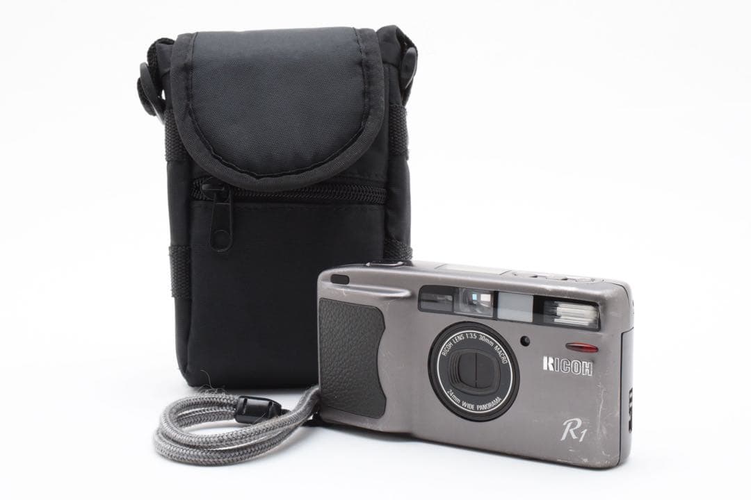 リコー RICOH R1 コンパクトフィルムカメラ《液晶表示OK》