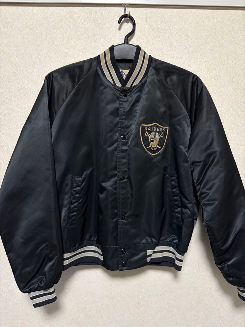 80s〜90s USA製 Chalk Line レイダース　スタジャン L