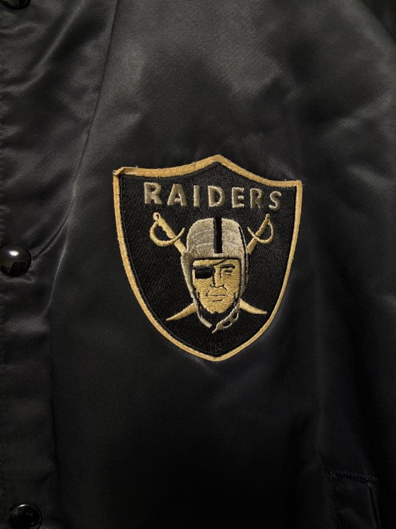 80s〜90s USA製 Chalk Line レイダース　スタジャン L