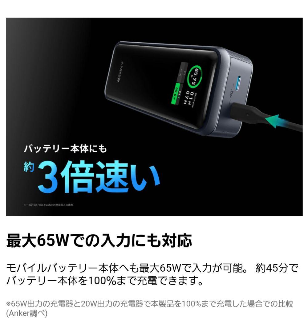 Anker Prime Power Bank＆511 Charger